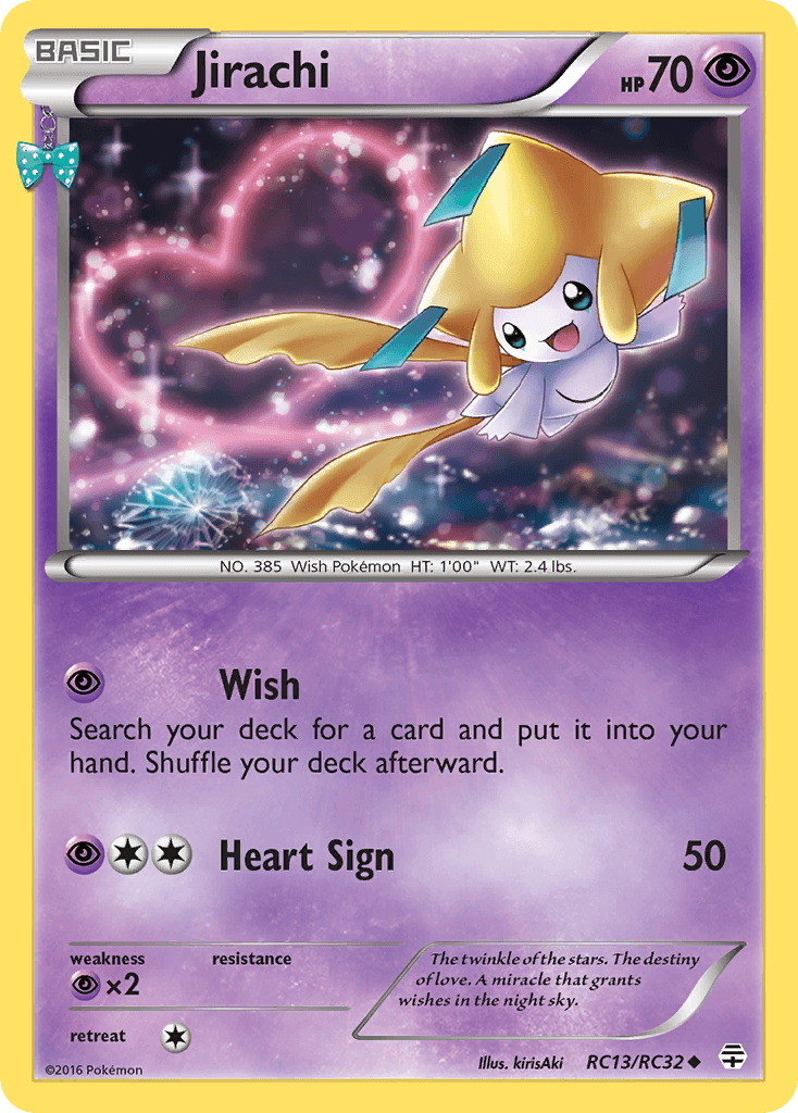 Jirachi Pokémon card