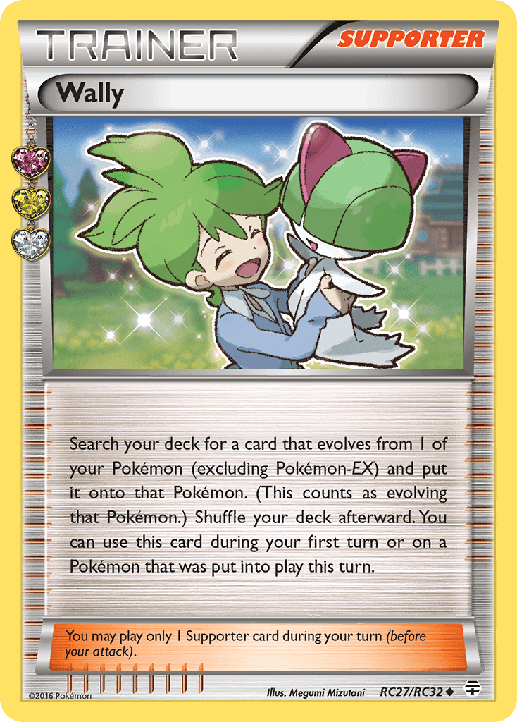 Wally Pokémon card