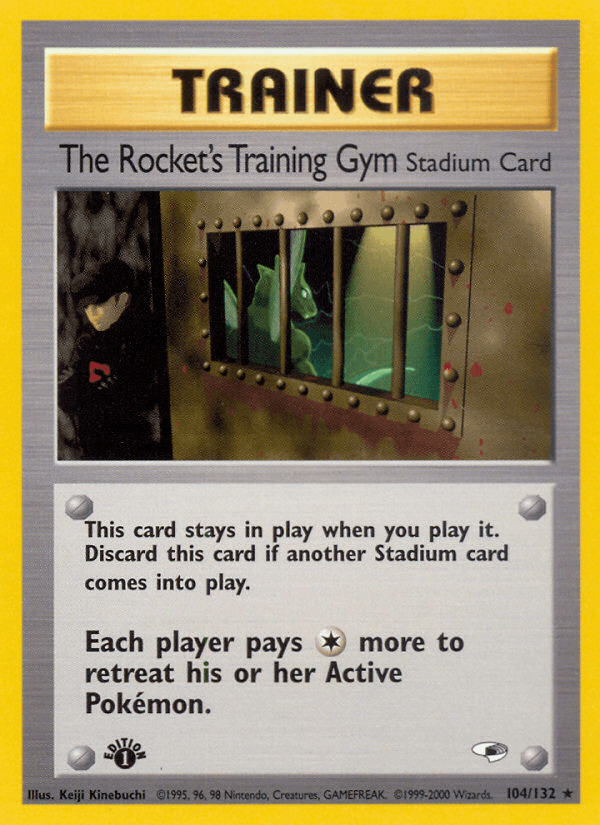 The Rocket's Training Gym Pokémon card