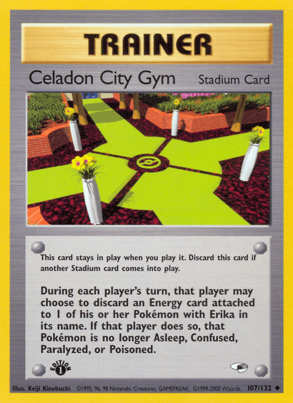 Celadon City Gym Pokémon card