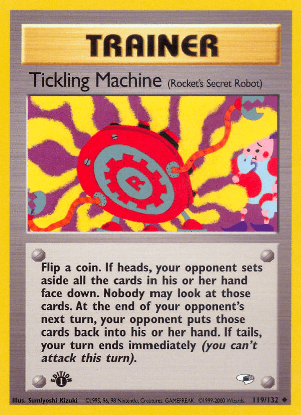 Tickling Machine Pokémon card