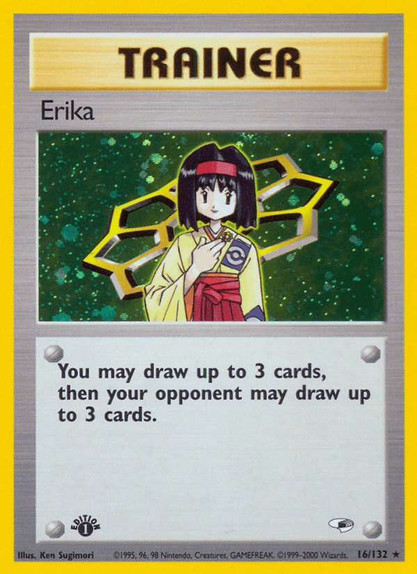 Erika Pokémon card