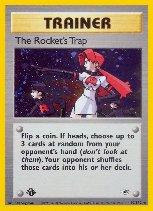The Rocket's Trap Pokémon card