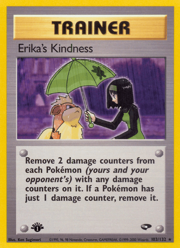 Erika's Kindness Pokémon card