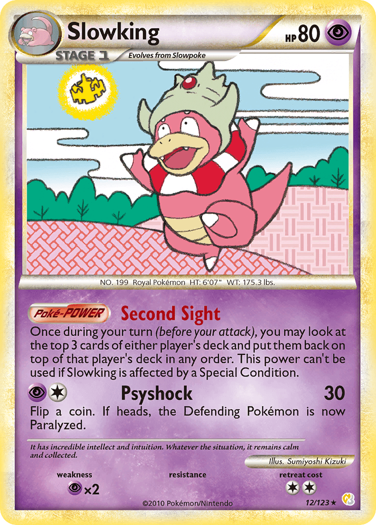 Slowking Pokémon card