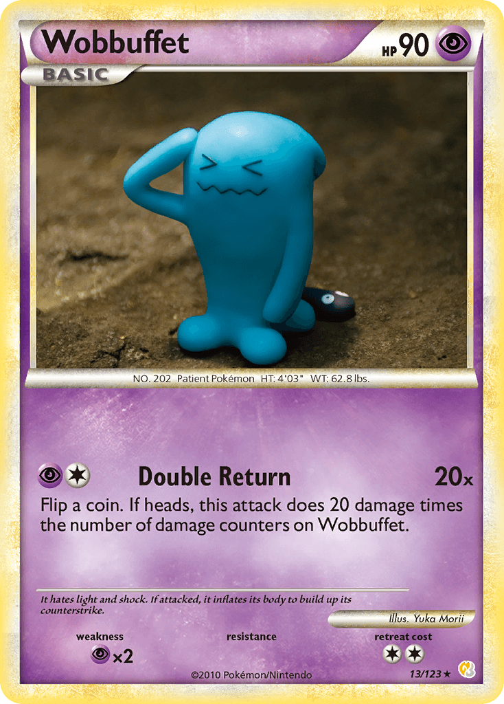 Wobbuffet Pokémon card