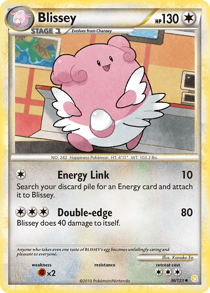 Blissey Pokémon card