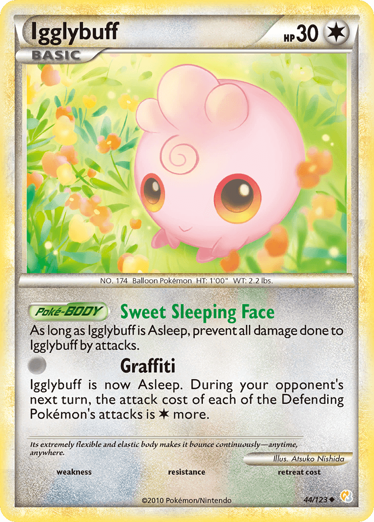 Igglybuff Pokémon card