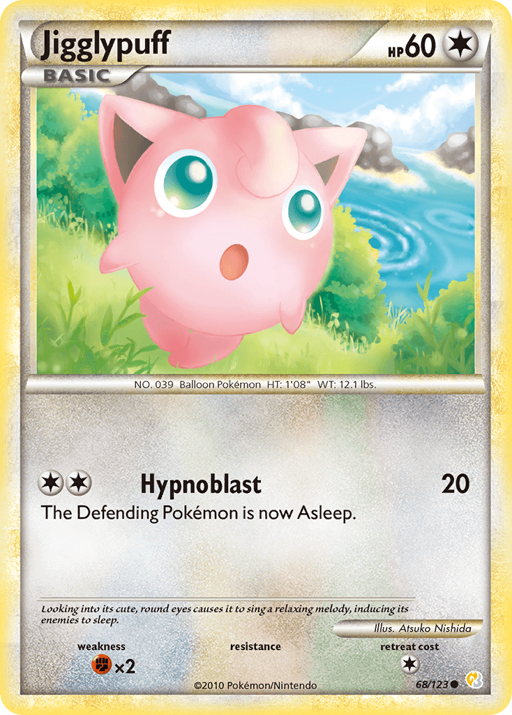 Jigglypuff Pokémon card