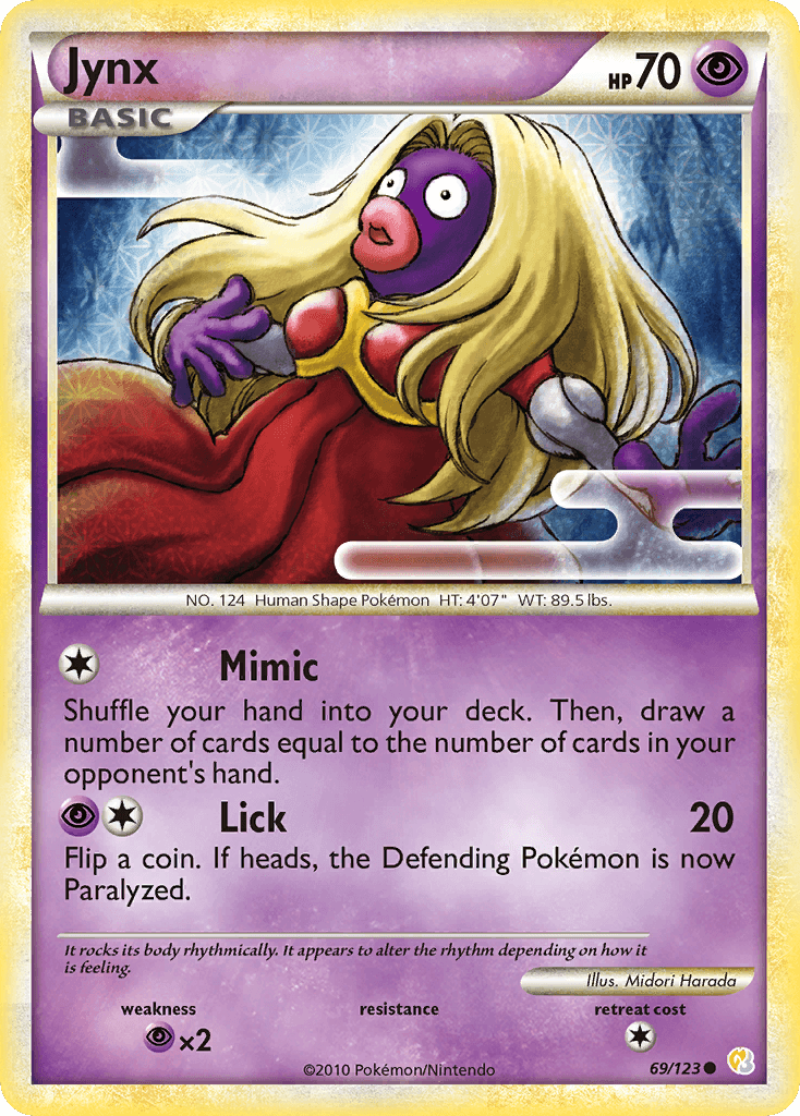 Jynx Pokémon card