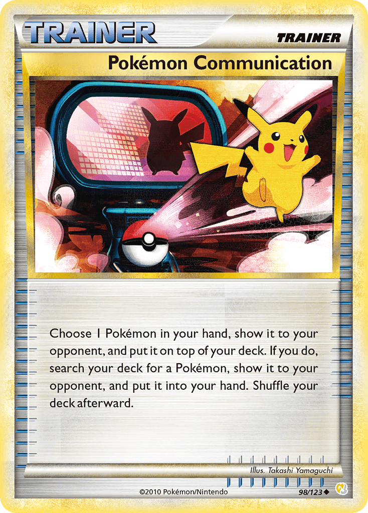 Pokémon Communication Pokémon card