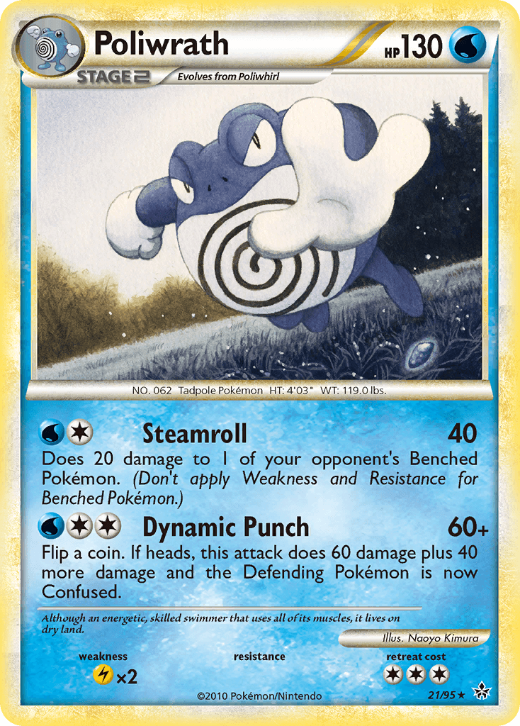 Poliwrath Pokémon card