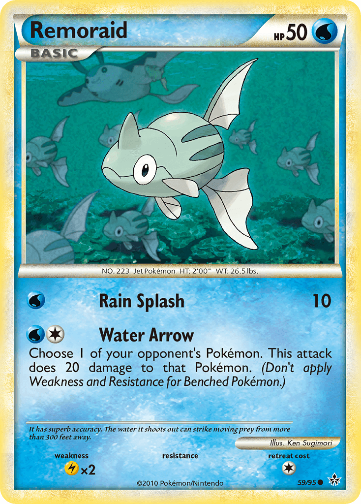 Remoraid Pokémon card