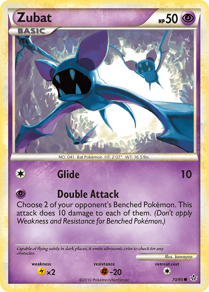 Zubat Pokémon card