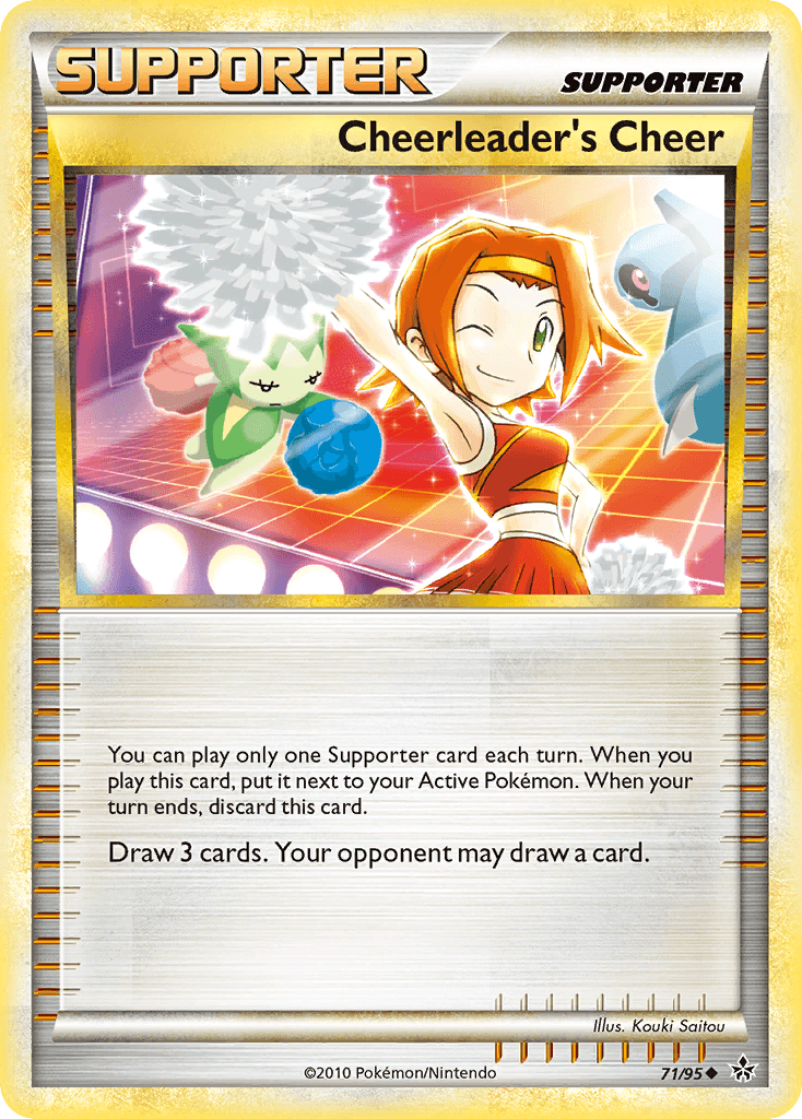 Cheerleader's Cheer Pokémon card