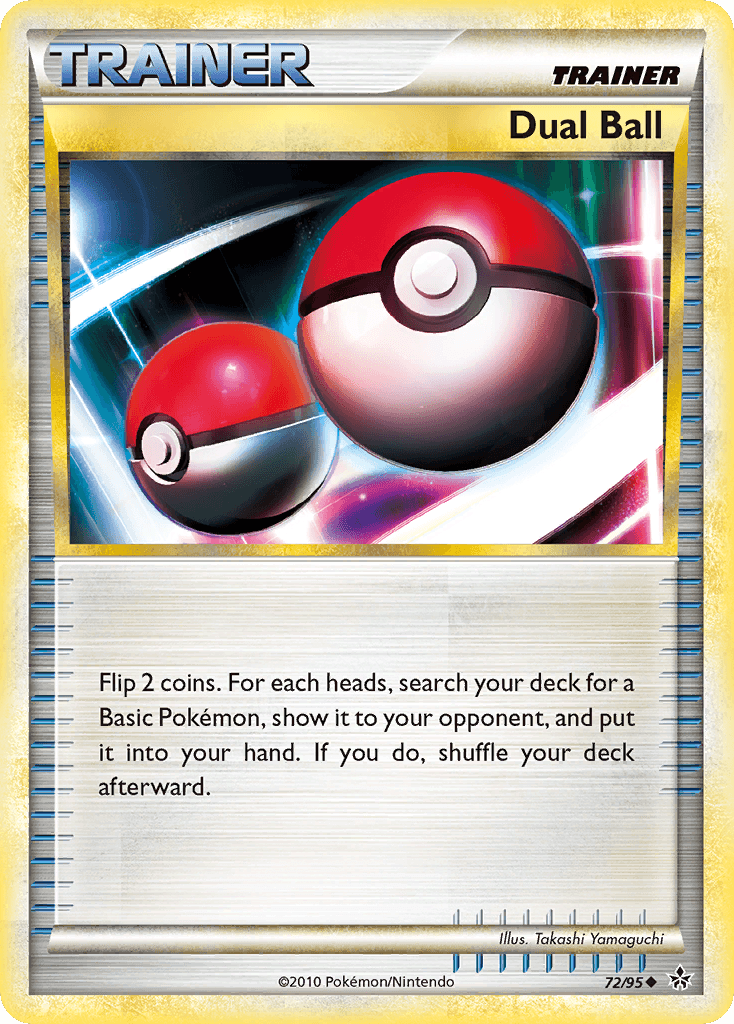 Dual Ball Pokémon card