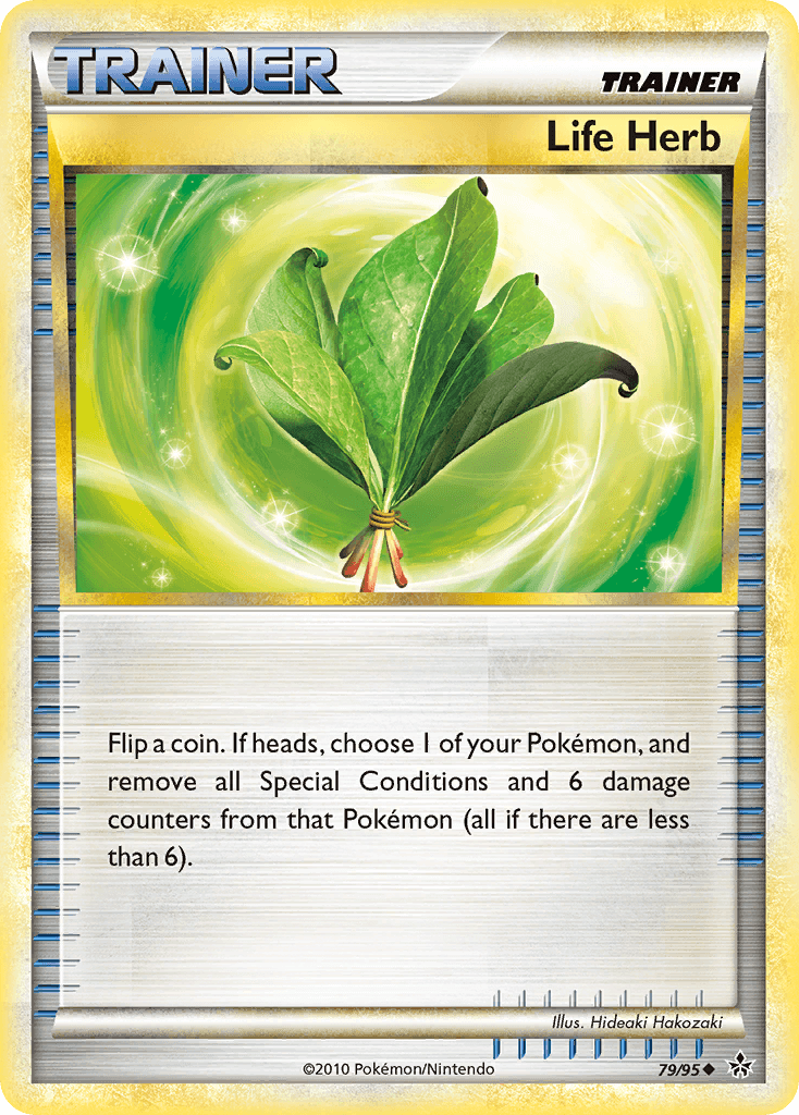 Life Herb Pokémon card