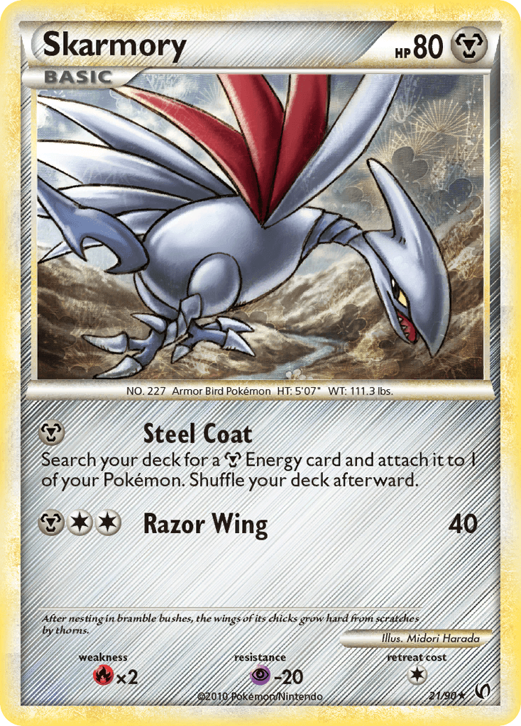 Skarmory Pokémon card