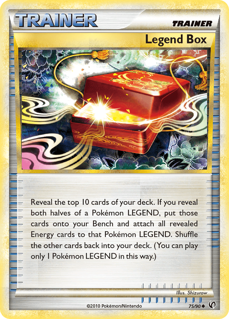 Legend Box Pokémon card