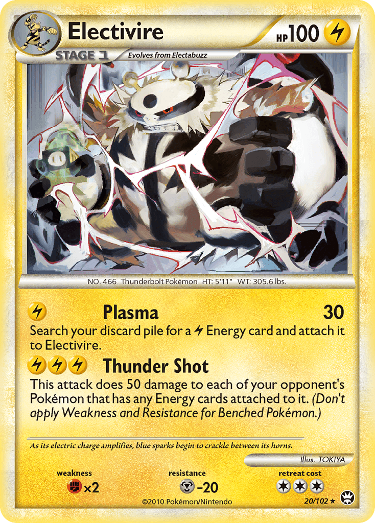 Electivire Pokémon card