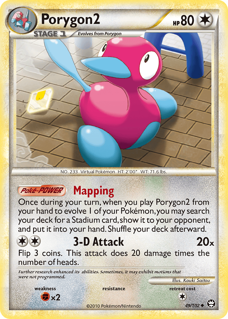Porygon2 Pokémon card