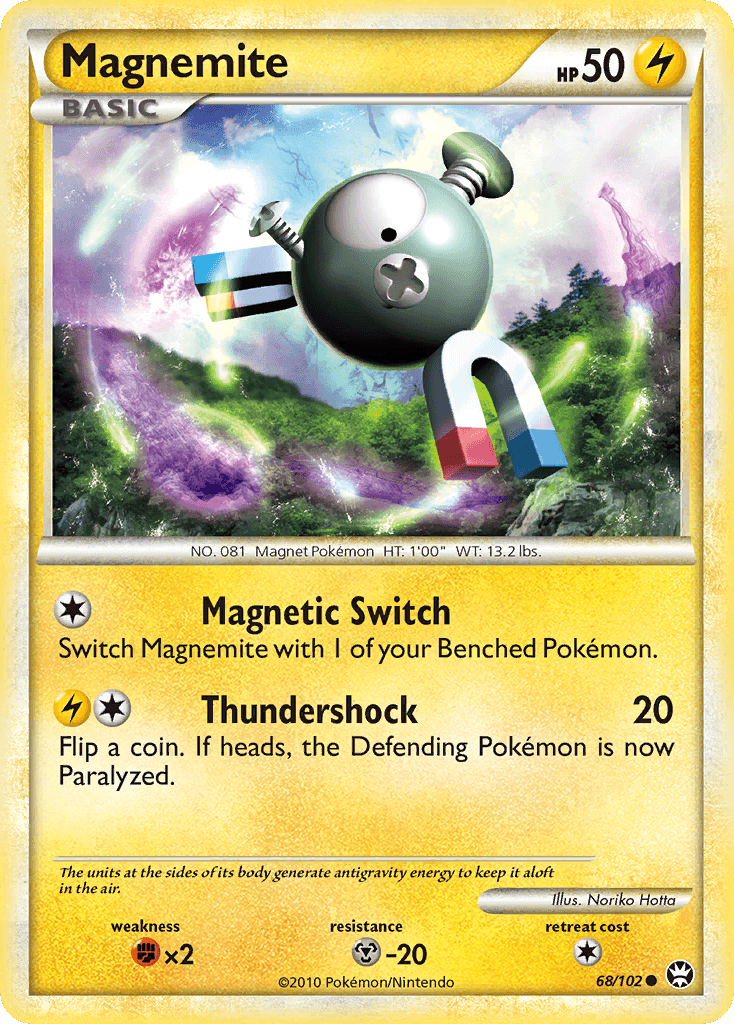 Magnemite Pokémon card