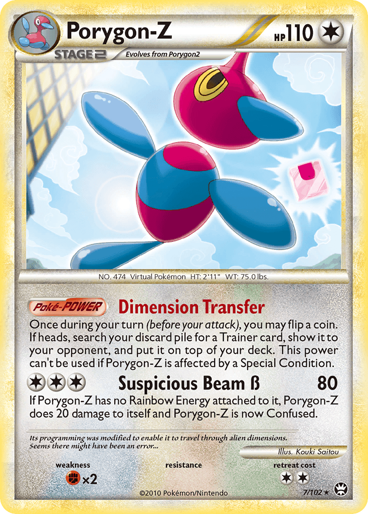 Porygon-Z Pokémon card
