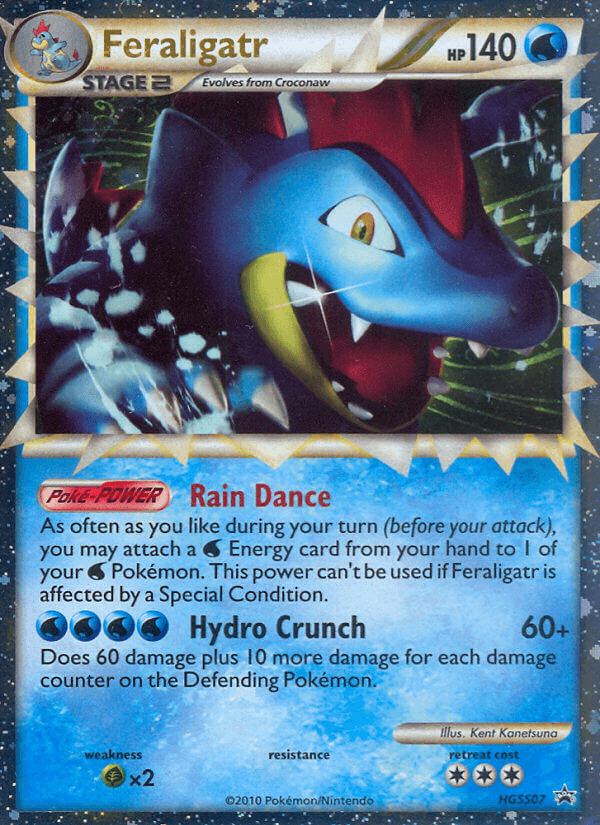 Feraligatr Pokémon card