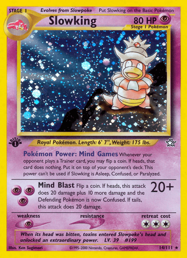 Slowking Pokémon card