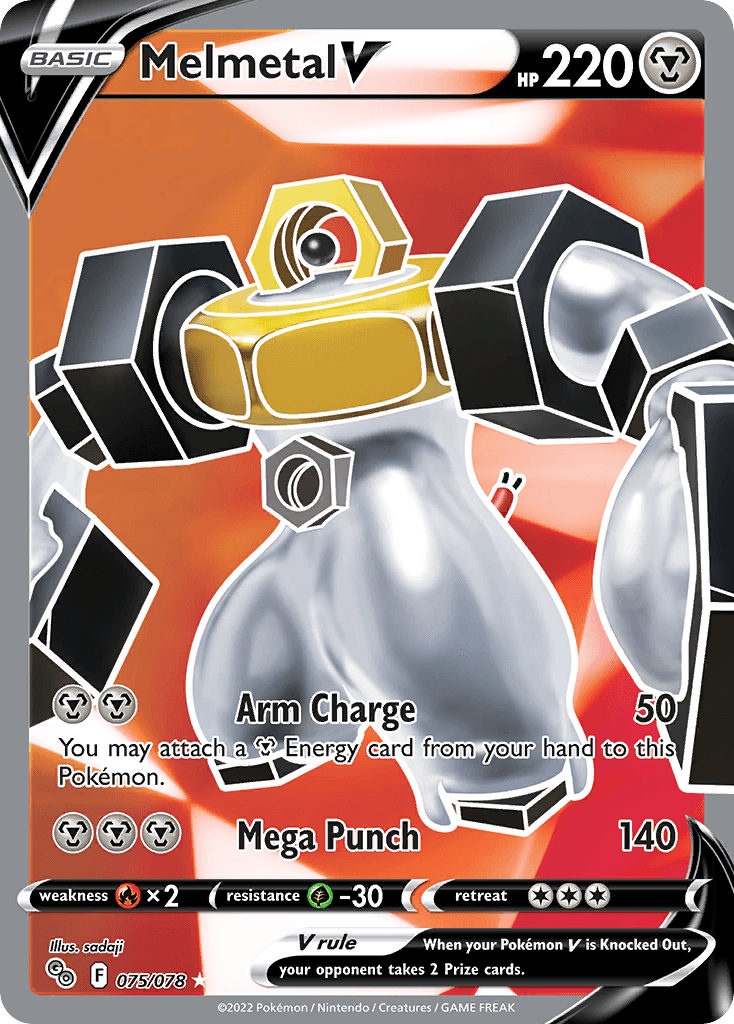 Melmetal V Pokémon card