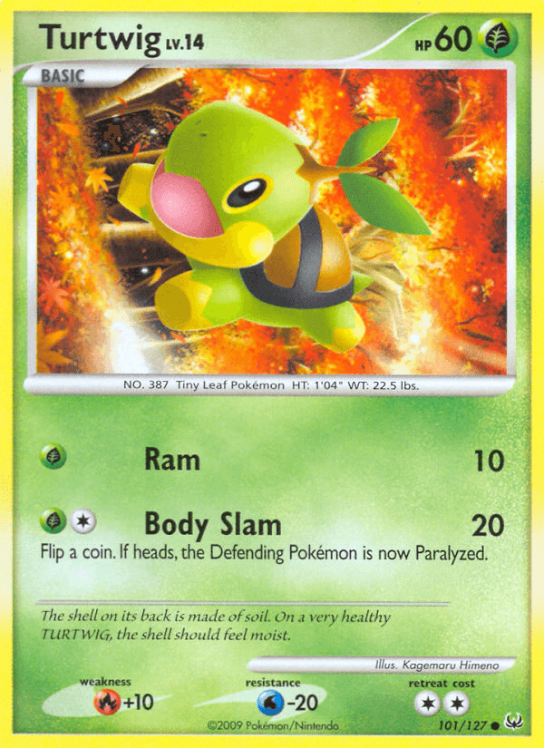 Turtwig Pokémon card