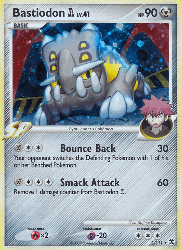 Bastiodon GL Pokémon card