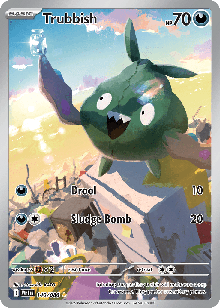 Trubbish Pokémon card