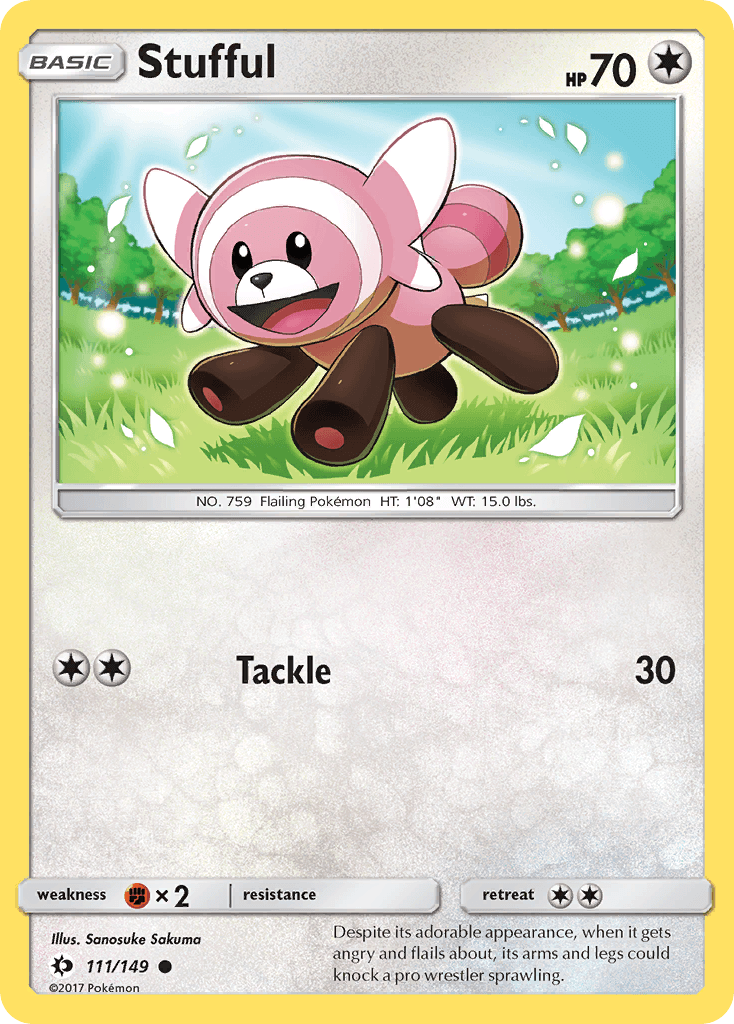 Stufful Pokémon card