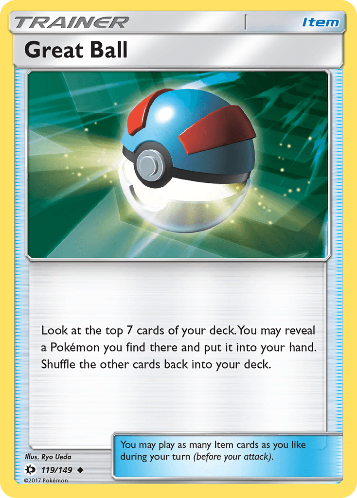 Great Ball Pokémon card