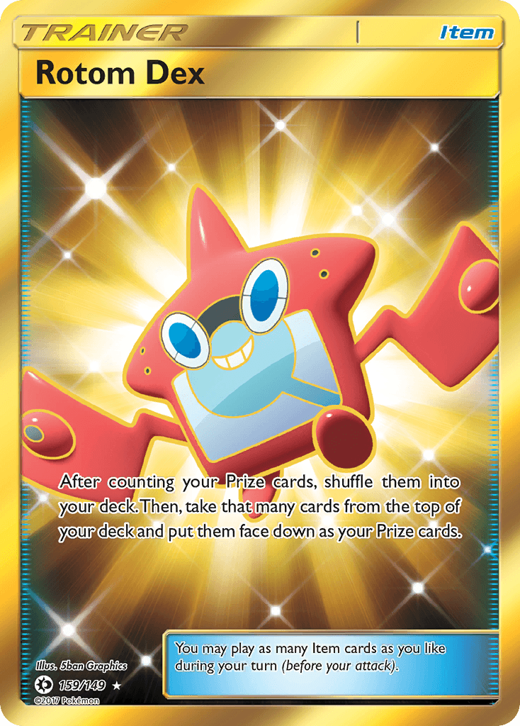 Rotom Dex Pokémon card