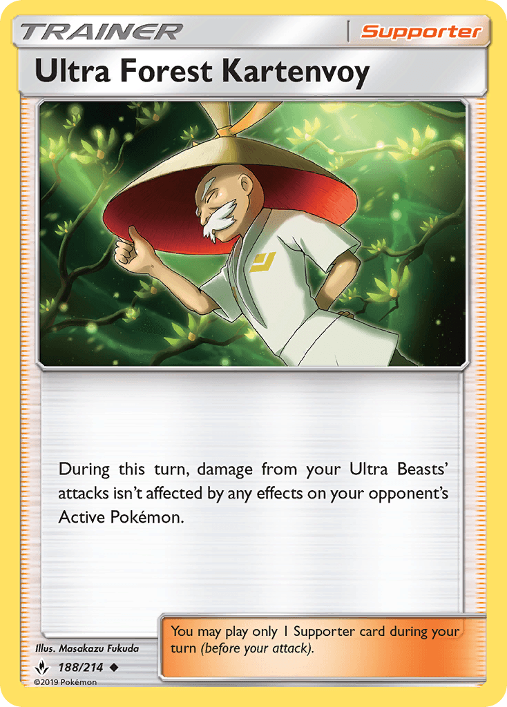 Ultra Forest Kartenvoy Pokémon card