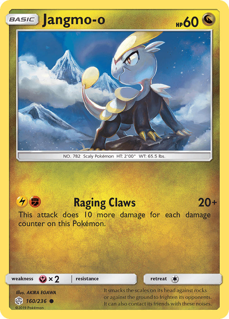Jangmo-o Pokémon card