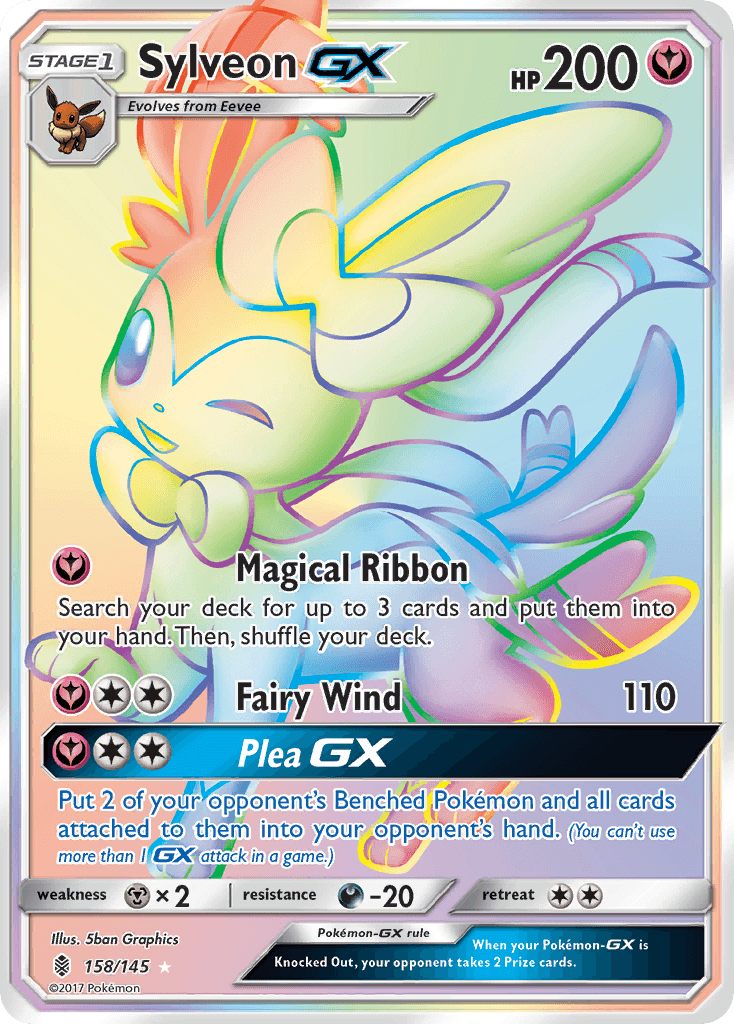 Sylveon-GX Pokémon card