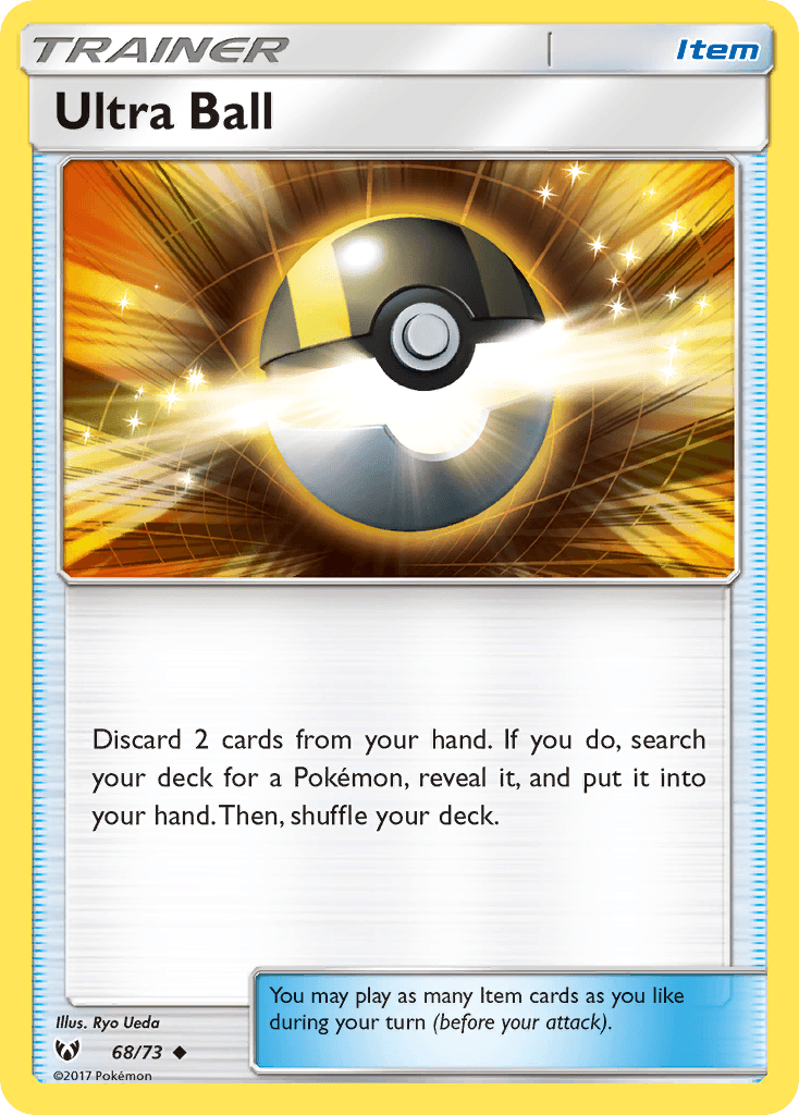 Ultra Ball Pokémon card
