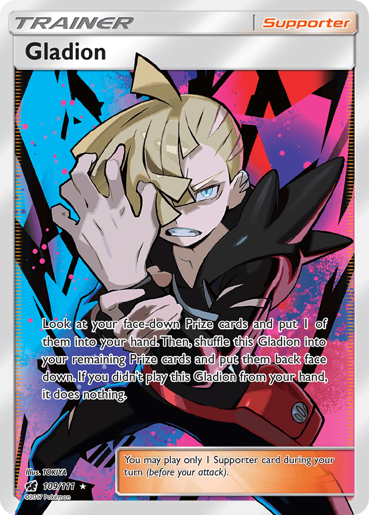 Gladion Pokémon card