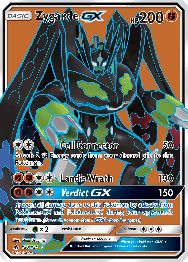 Zygarde-GX Pokémon card