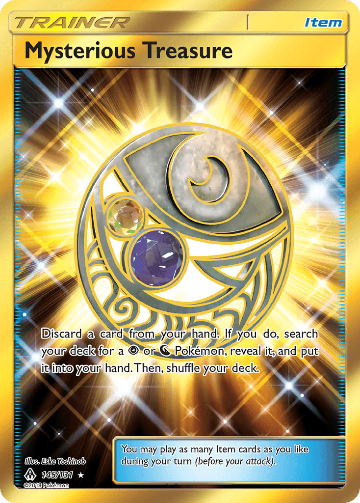 Mysterious Treasure Pokémon card