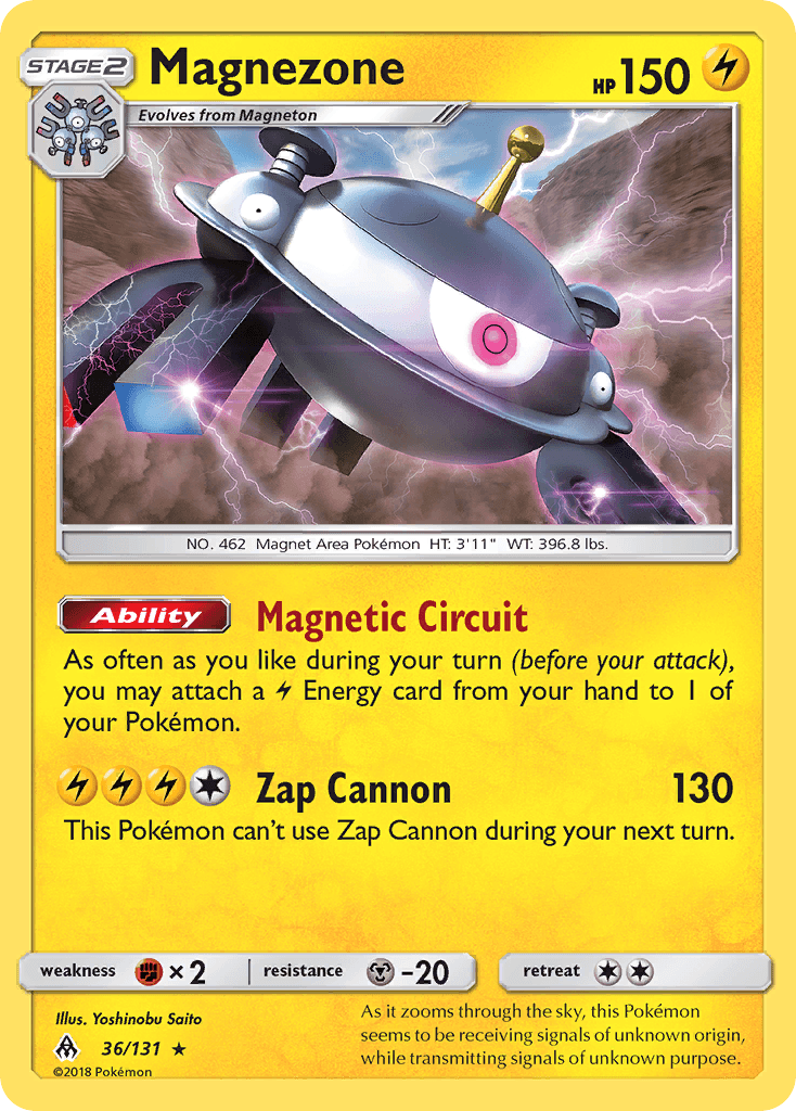Magnezone Pokémon card