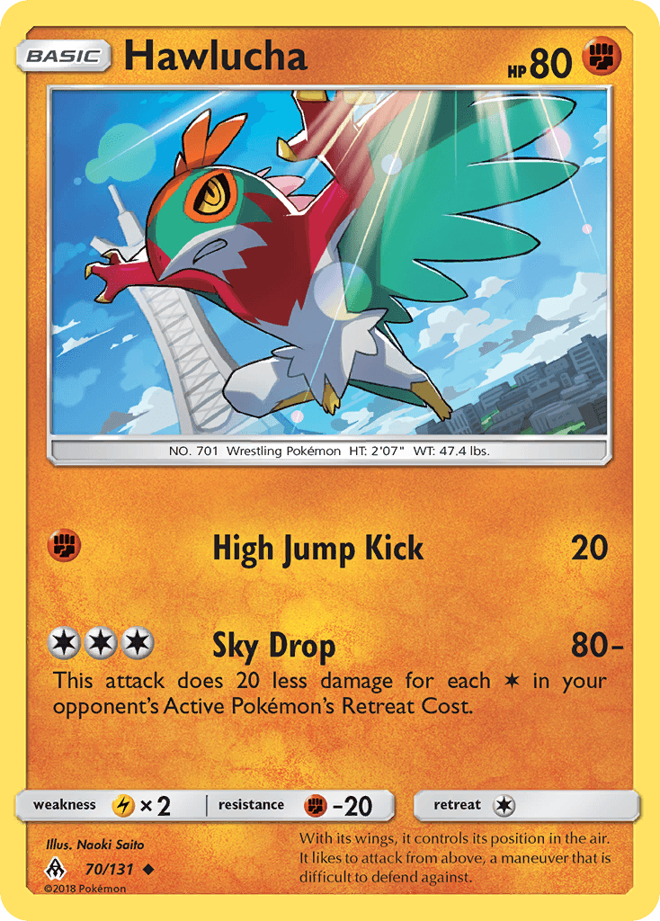 Hawlucha Pokémon card