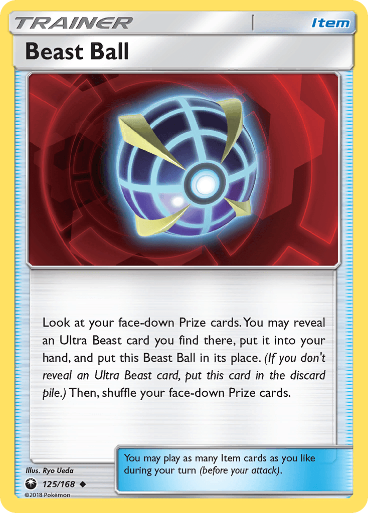 Beast Ball Pokémon card