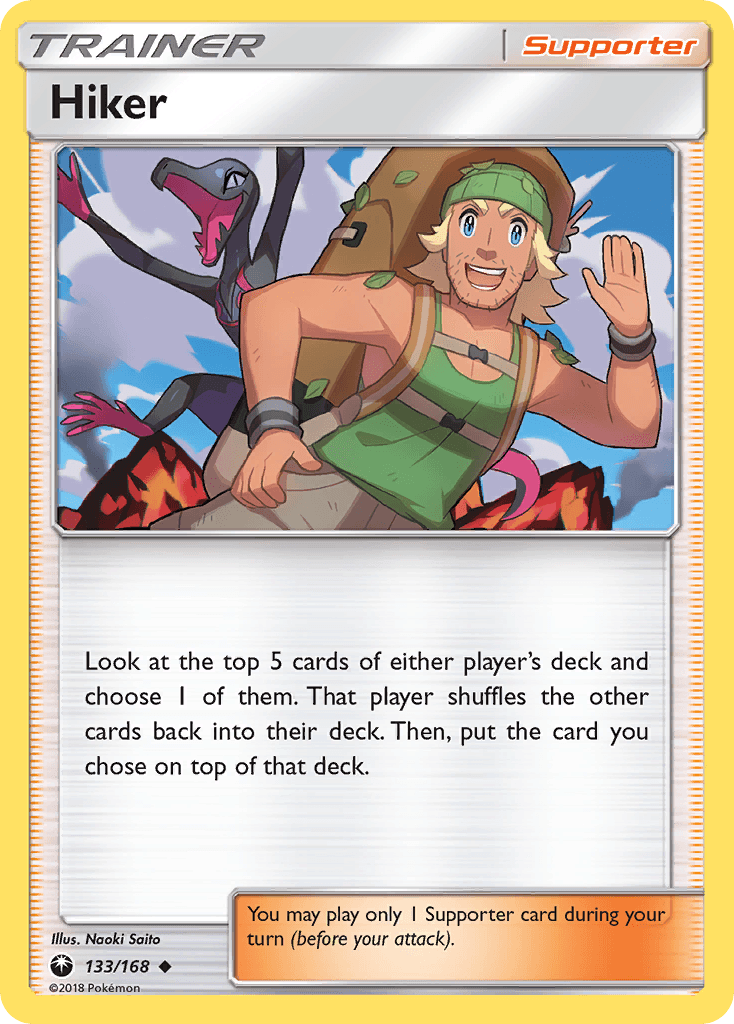 Hiker Pokémon card