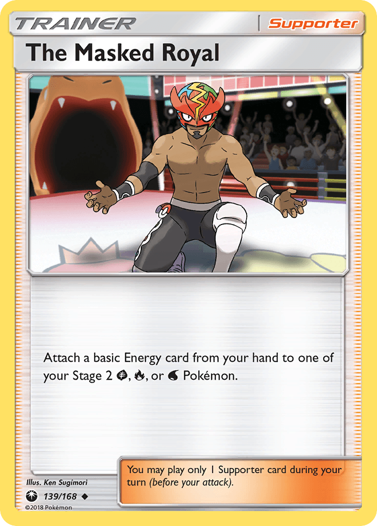 The Masked Royal Pokémon card