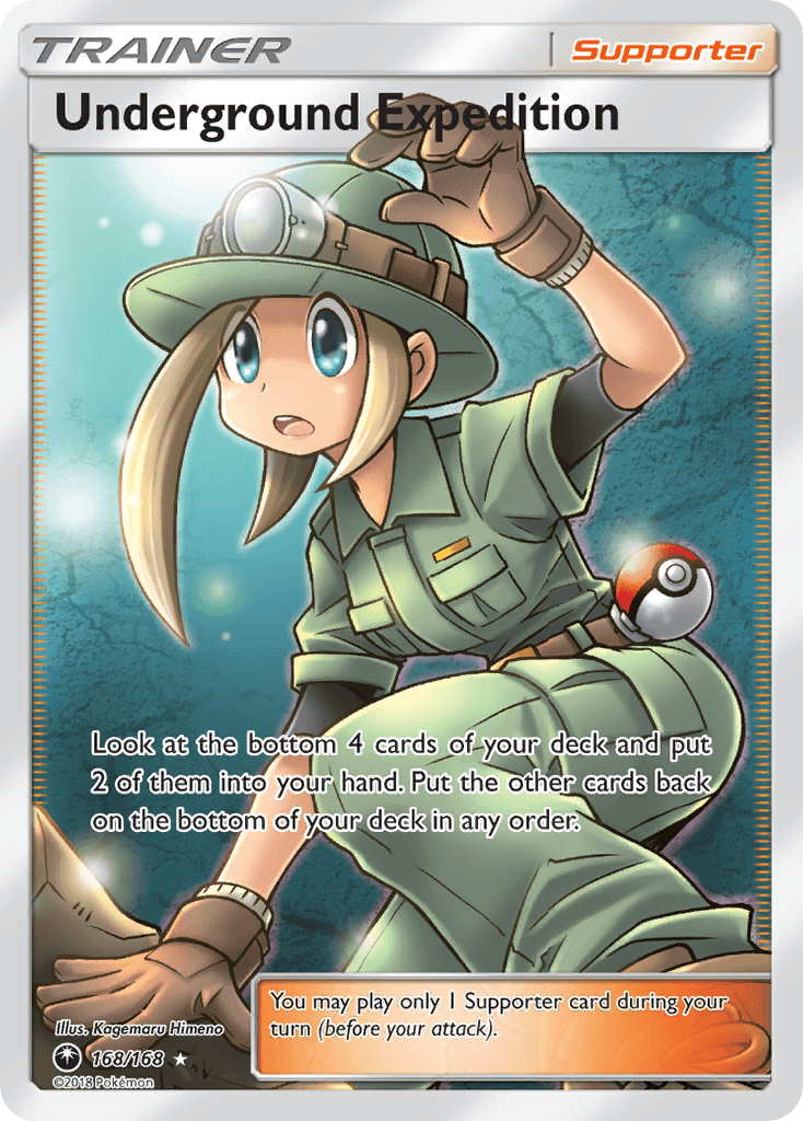 Underground Expedition Pokémon card
