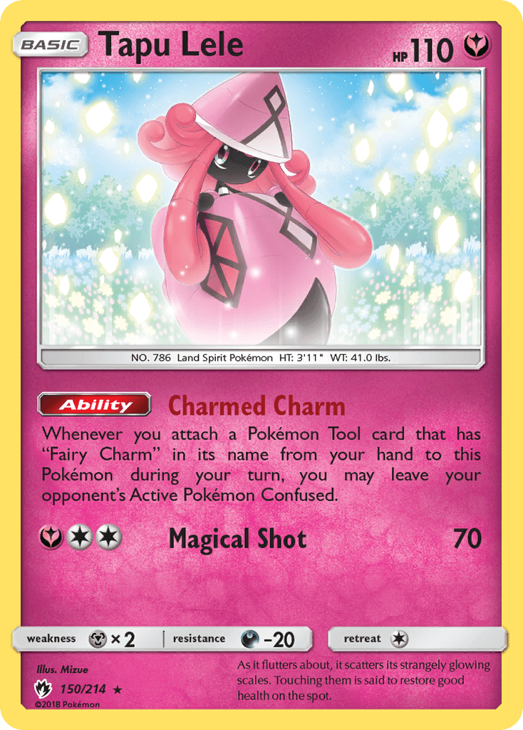 Tapu Lele Pokémon card